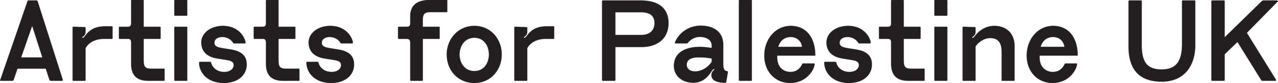 Artists for Palestine UK